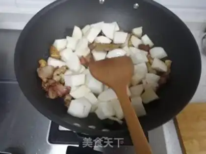 Make Radish meat step 5