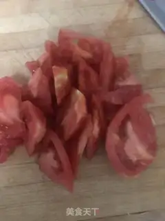 Make Tomato egg soup step 0