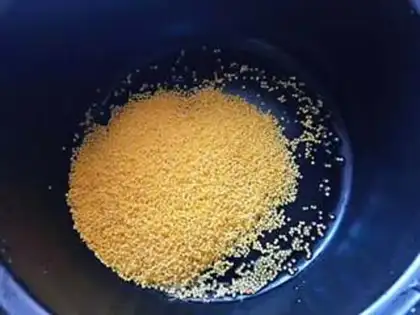 Make Shrimp mushroom porridge step 3