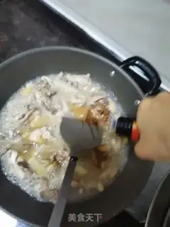 Make Chicken conch abalone step 5