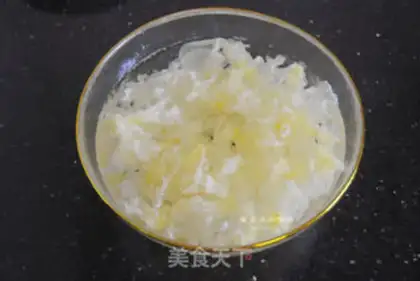 Make The silver spoon of the rice round step 2