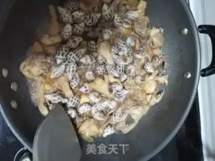 Make Chicken conch abalone step 6