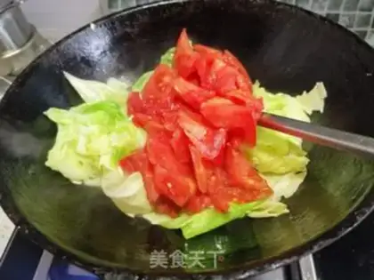 Make Tomato and cabbage step 5
