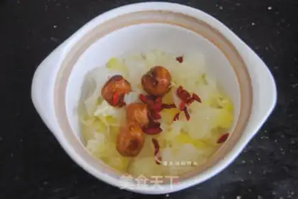 Make The silver spoon of the rice round step 4