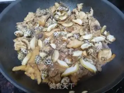 Make Chicken conch abalone step 8