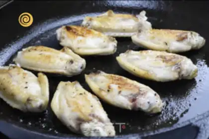 Make Salted chicken wings step 3