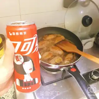 Make Coke chicken wings step 4