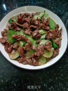 Make Cucumber beef step 7