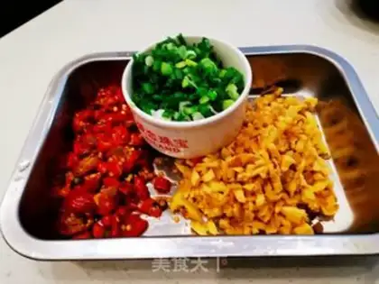 Make Pepper carp step 1