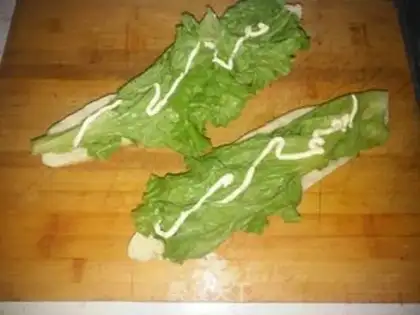 Make Open bar sandwich step 3