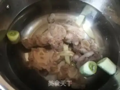 Make radish and cowtail soup step 4