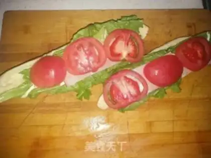 Make Open bar sandwich step 4
