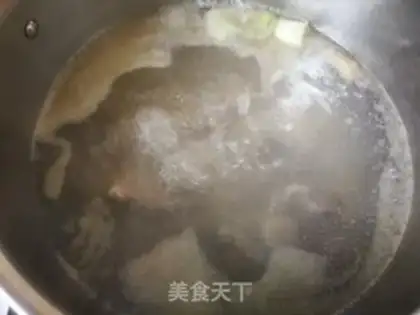 Make radish and cowtail soup step 5