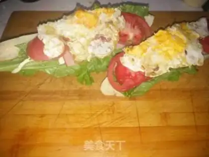 Make Open bar sandwich step 5