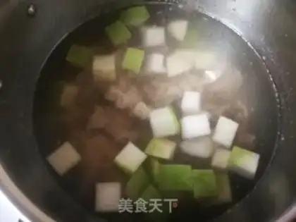 Make radish and cowtail soup step 8