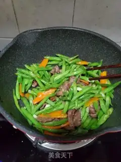 Make Four seasons of bean beef step 7