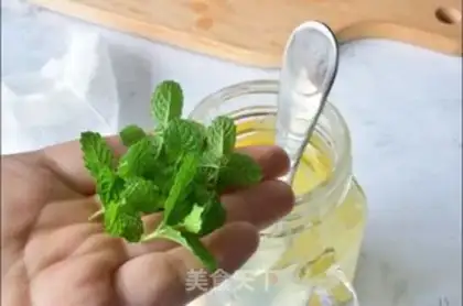 Make Lemon mint step 1