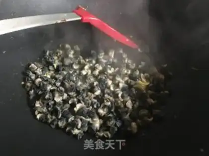 Make Yellow, purple, fried meat step 6