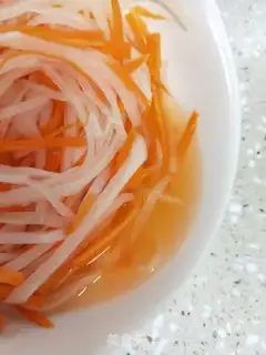 Make Sugar carrots step 3