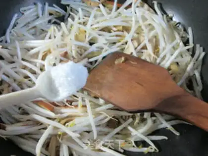 Make The fragrance and the green bean bud step 4