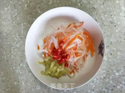 Make Sugar carrots step 4