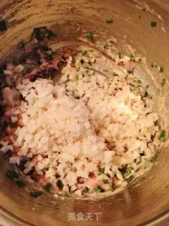 Make Steamed meatballs step 2