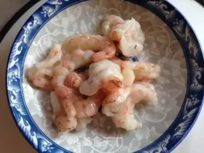 Make Five-colour shrimp balls step 5