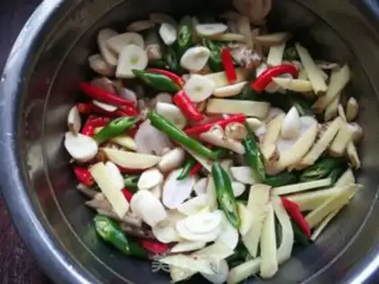 Make Pickle ginger step 5