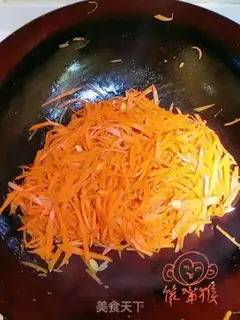 Make Carrot fried eggs step 7