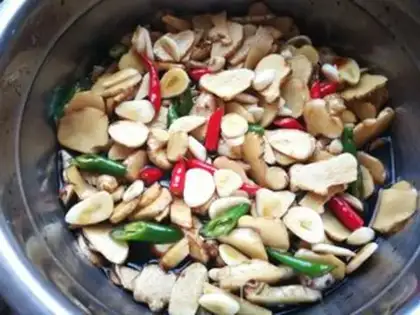 Make Pickle ginger step 7
