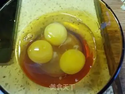 Make Meat and egg sauce step 2