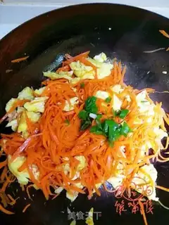 Make Carrot fried eggs step 9