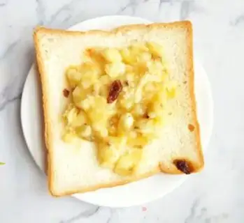 Make Banana toast step 2