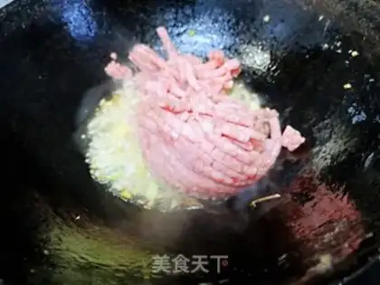 Make Meat and egg sauce step 6