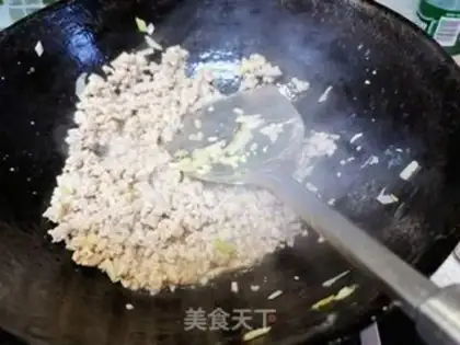 Make Meat and egg sauce step 7