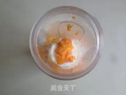 Make Mango milk pudding step 1