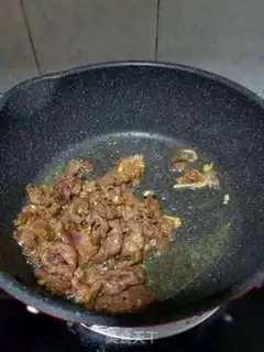 Make Beef four-season soy rice powder step 1