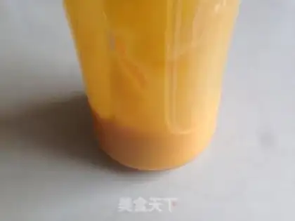 Make Mango milk pudding step 2