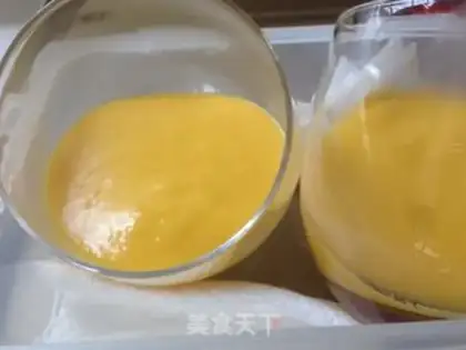 Make Mango milk pudding step 4