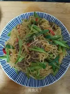 Make Beef four-season soy rice powder step 6