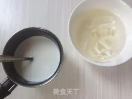Make Mango milk pudding step 6