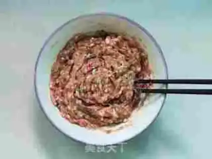 Make Blue radish Maroon fan soup step 3