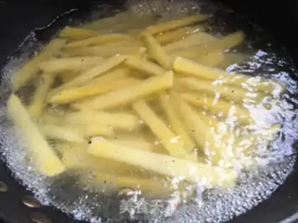 Make Homemade fries step 2