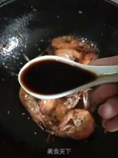 Make Garlic shrimp step 3
