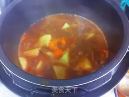 Make Potato beef step 16