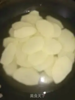 Make Fried potato chips step 2