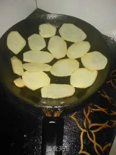 Make Fried potato chips step 3