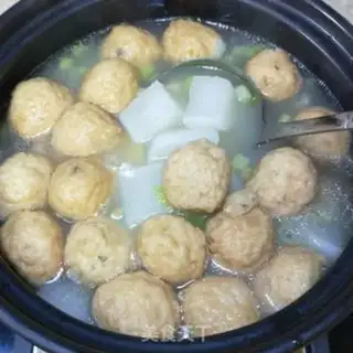 Make Carrot fishball soup step 6