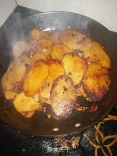 Make Fried potato chips step 7