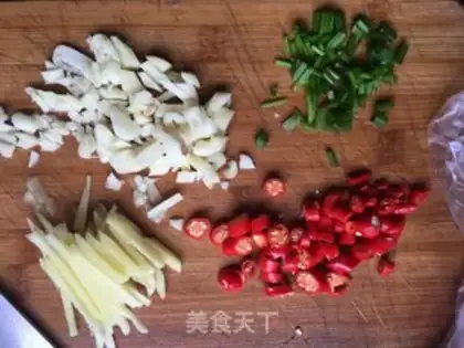 Make Red-burned mackerel step 1